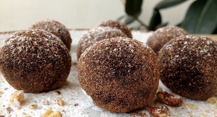 Пирожное Картошка с шоколадным маслом