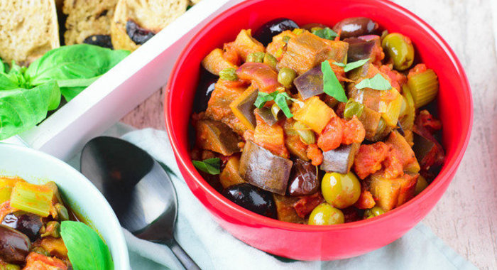 Капоната - сицилийское овощное рагу