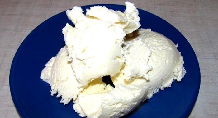 Сливочное мороженое