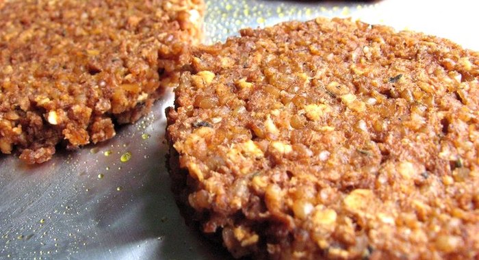 Постные овсяные котлеты