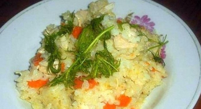 Плов с курицей или индейкой