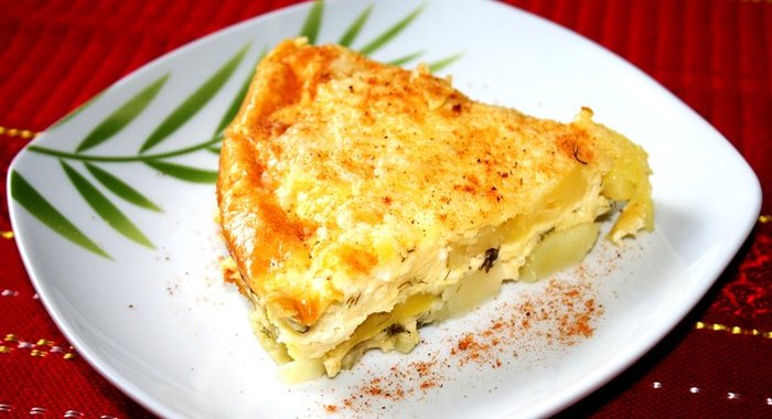 Запеканка на сковороде