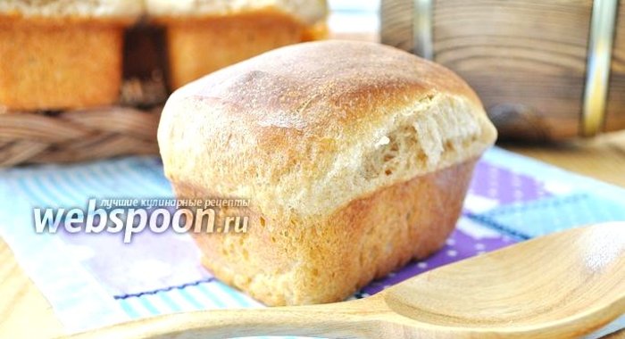 Бездрожжевой хлеб на обойной муке