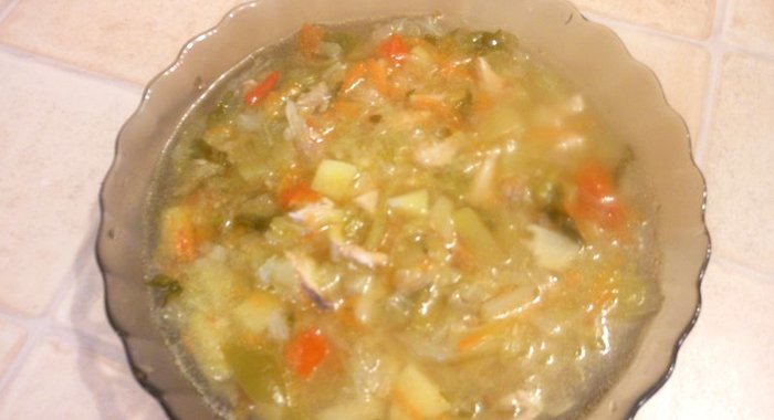 Щи без картошки