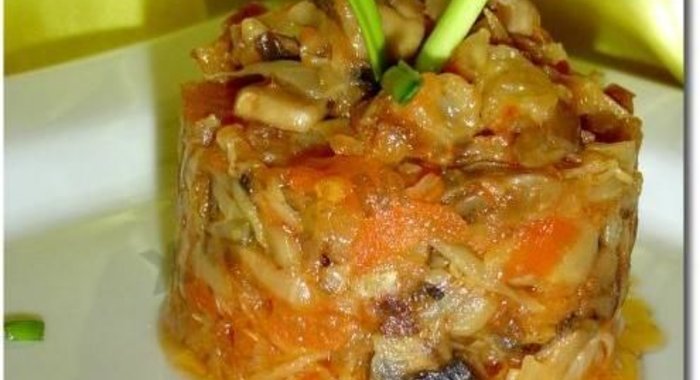 Овощи тушеные Ассорти