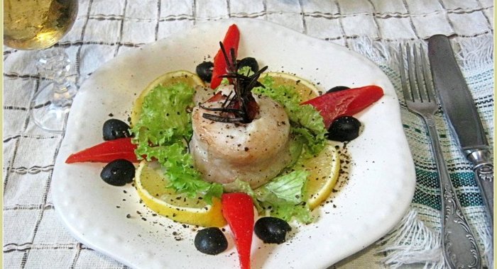 Рыбные рулетики