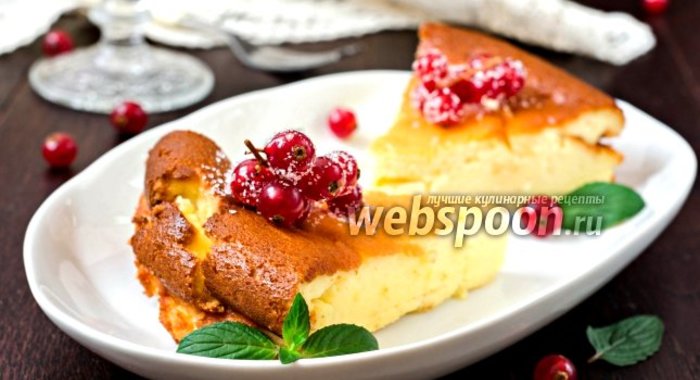 Творожная запеканка-суфле