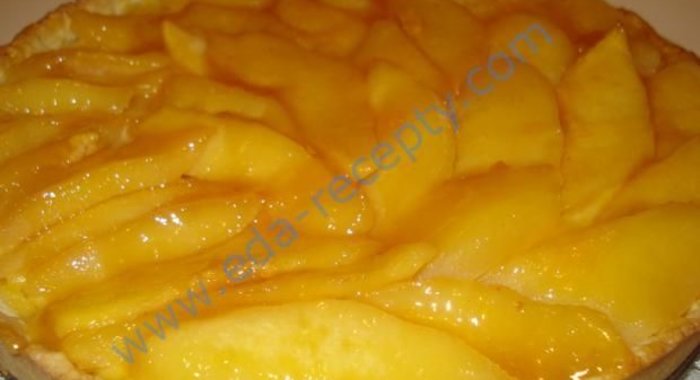 Пирог с айвой