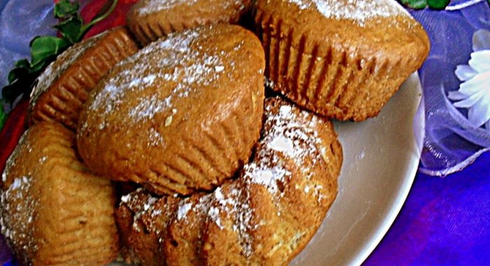 Кексы с корицей