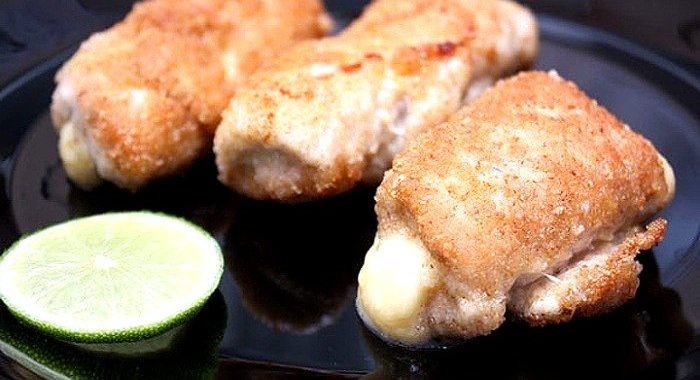 Рулеты из индейки с сыром