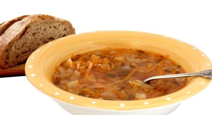 Летние щи с картофелем