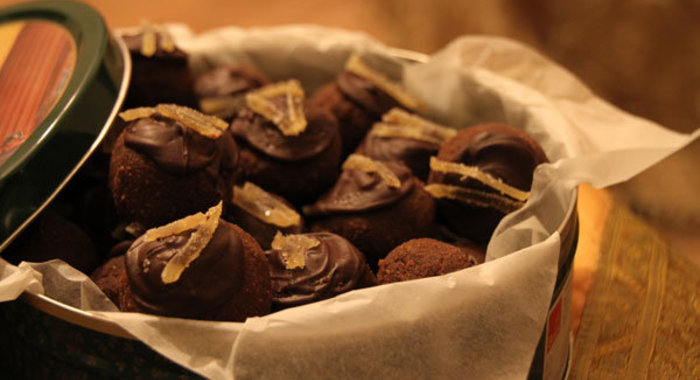 Пирожное «Картошка» с имбирём