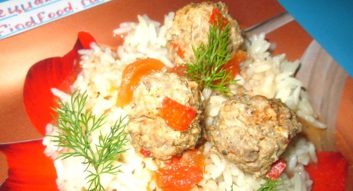 Тефтели с болгарским перцем