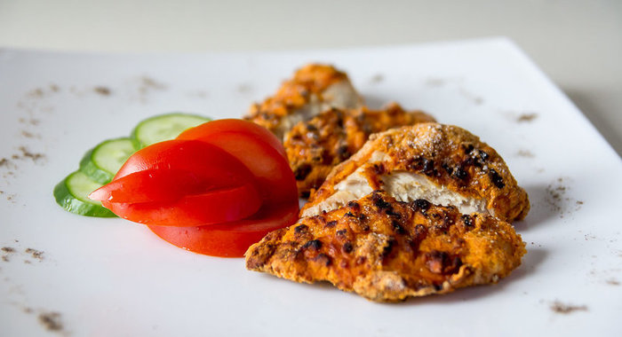 Курица в лимонно-имбирном маринаде