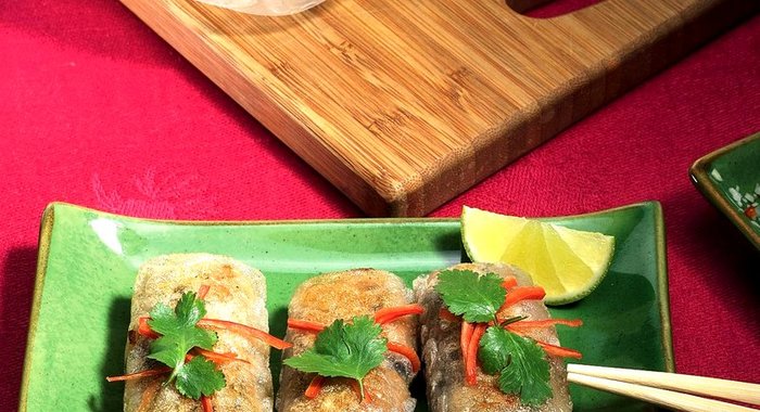 Вьетнамские роллы с мясом ягненка