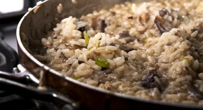 Ризотто с грибами и мадерой