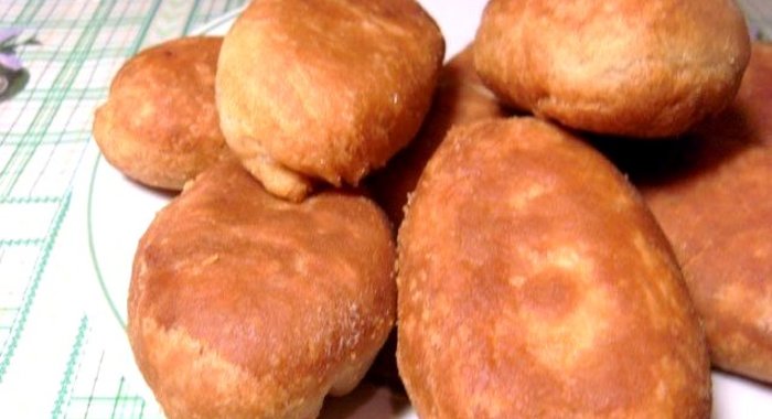 Постные пирожки на скорую руку