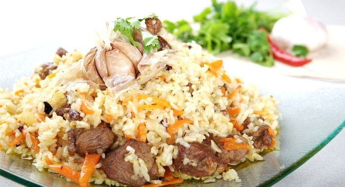 Ароматный плов из баранины