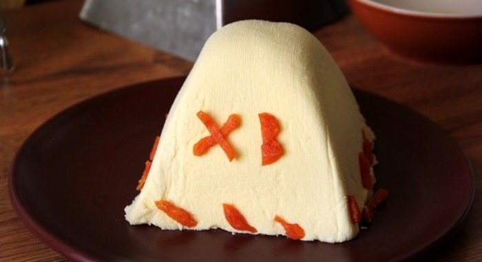 Пасха из козьего творога