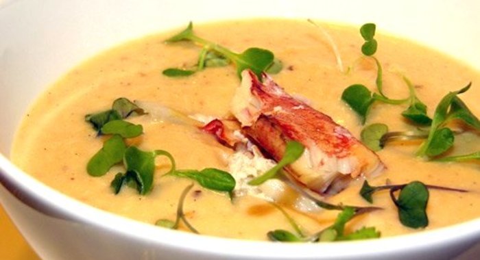 Суп-пюре из крабов