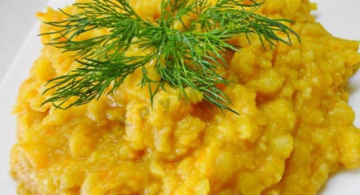 Гороховая каша в мультиварке