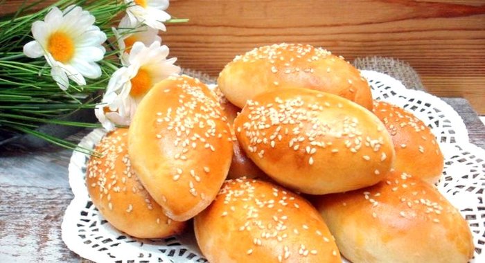 Пирожки с мясом на айране или кефире