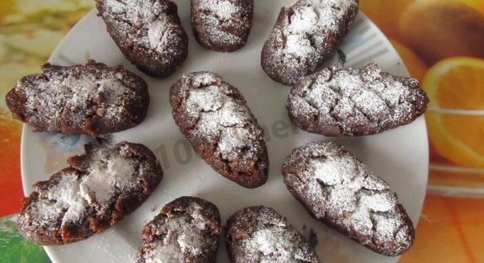 Пирожное картошка Еловые шишки