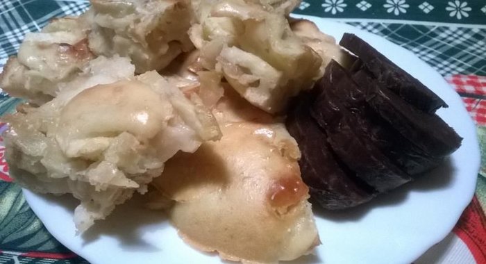 Шарлотка гости пришли