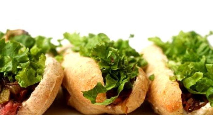 Сэндвичи со стейком