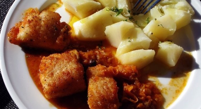 Рыба под маринадом