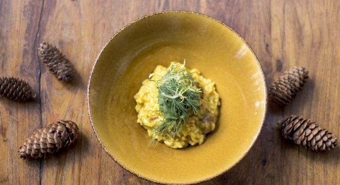 Ризотто с белыми грибами