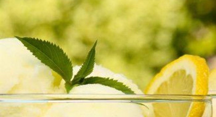 Лимонное мороженое