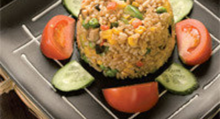 Ком ранг чай – рис с овощами