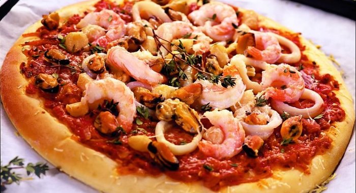 Пицца Морская