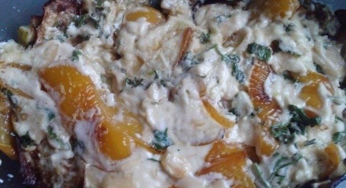 Овощная запеканка в микроволновке