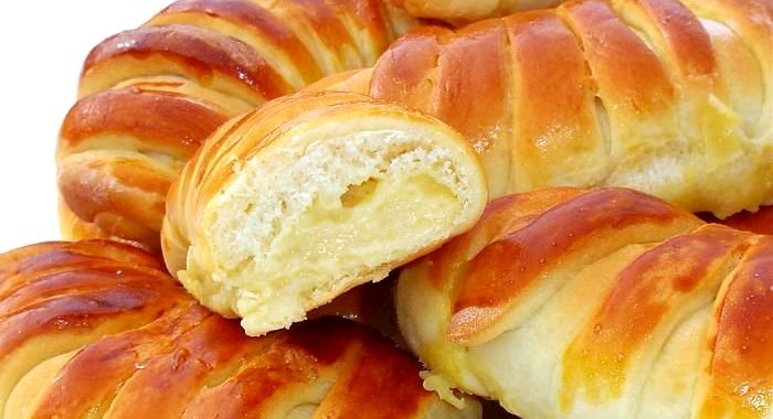 Воздушные булочки с заварным кремом