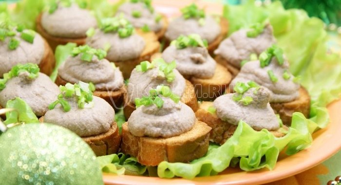 Паштет из куриной печени «Праздничный»