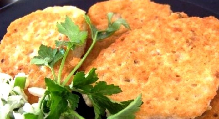 Котлеты рыбные без хлеба