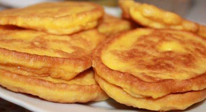 Лососевые оладьи