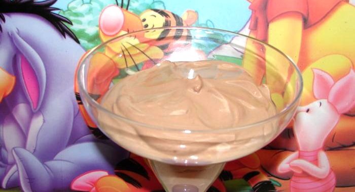 Творожно-шоколадный мусс