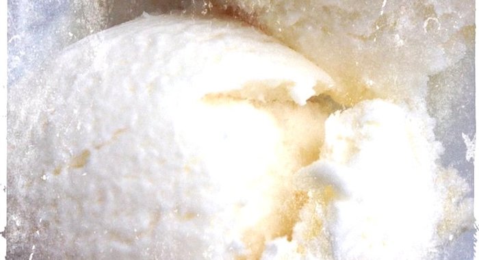 Ванильное мороженое