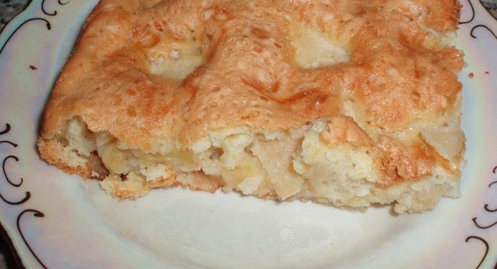 Шарлотка с апельсинами