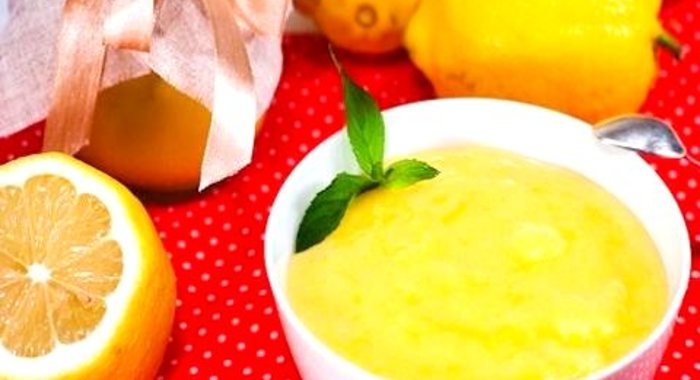 Лимонный крем