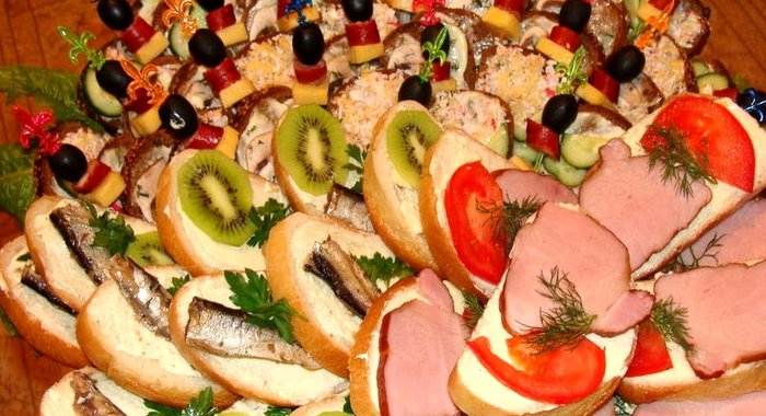 Холодные бутерброды на скорую руку