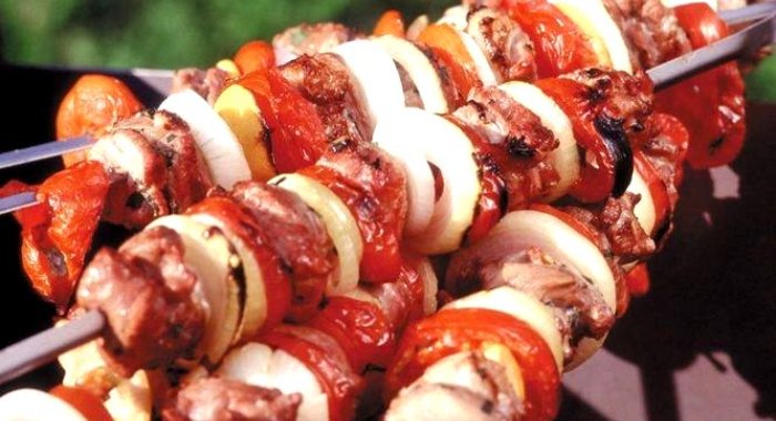 Сочный шашлык из свинины