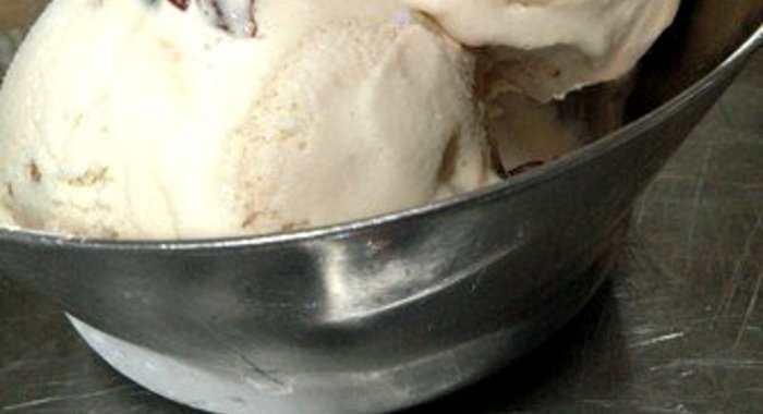 Ромовое мороженое с изюмом