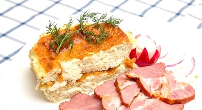 Яичная запеканка