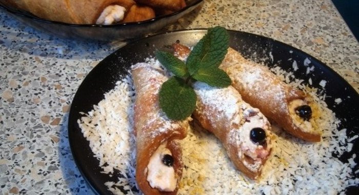 Рождественские трубочки по-итальянски