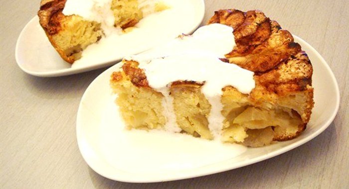 Нежная шарлотка