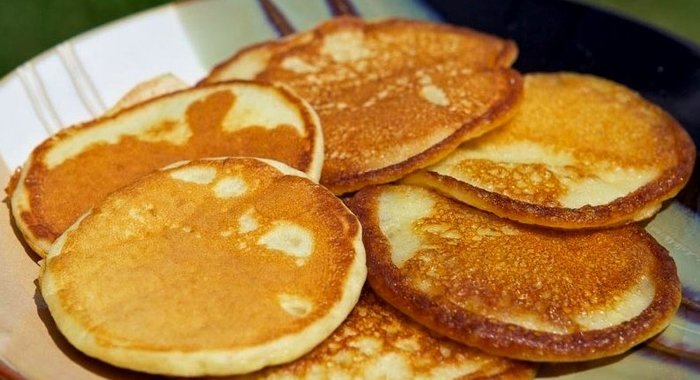 Оладьи на кефире